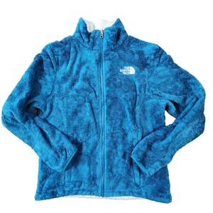 The North Face Full Zip Fleece Teal Jacket Size S